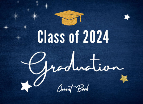 Class Of 2024 Guest Book For Graduation