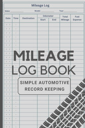 Mileage Log Book Simple Automotive Record Keeping