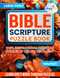 Bible Scripture Puzzle Book: Easy Inspirational Christian Puzzles of