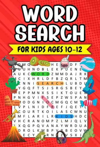 Word Search for Kids Ages 10-12