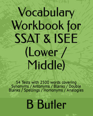 Vocabulary Workbook for SSAT & ISEE