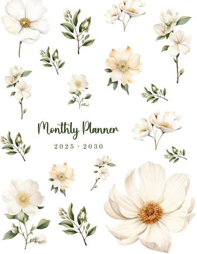 Monthly Planner 2025-2030