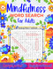 Mindfulness word search for adults