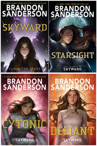 The Skyward Series 4 Books Set - Skyward Starsight Cytonic Defiant