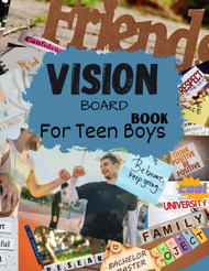 Vision Board Book for Teen Boys