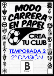 Modo Carrera De Futbol En Papel 2: Segunda Division: