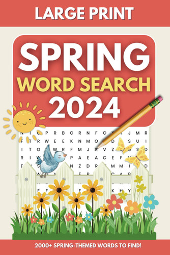 2024 Spring Word Search Puzzle Book