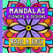 Stunning Simple Bold and Easy Mandalas Flowers and Designs Adult