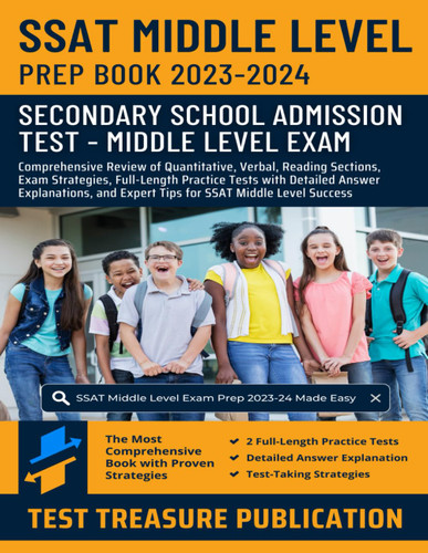 SSAT Middle Level Prep Book 2023-2024