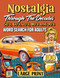 Word Search for Adults Large Print - Nostalgia Through the Decades