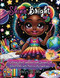 Shine Bright: A Black Girl Coloring Book and Gratitude Journal with