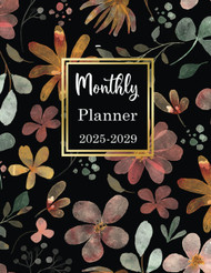 2025-2029 Monthly Planner 5 years