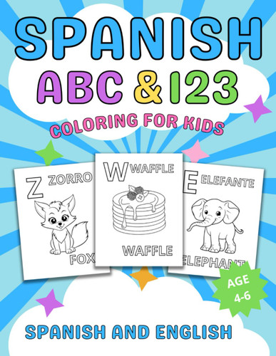 Spanish ABC Coloring for Kids