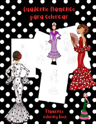 Flamenco Dancer Coloring Book