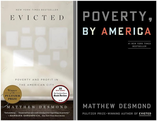 Matthew Desmond Bestselling 2 Books Set - Evicted: Poverty and Profit