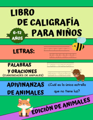 Libro de caligrafia para nioos
