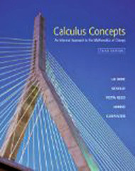 Calculus Concepts