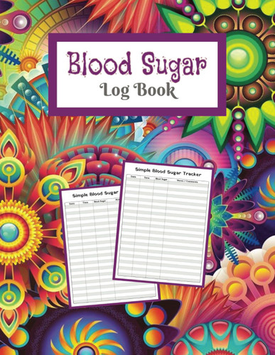 Simple Blood Sugar Log Book