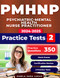 PMHNP certification review book 350 practice questions and 2 mock exams