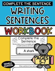 Writing Sentences Workbook