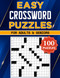 Easy Crossword Puzzle Book For Adults and Seniors - 100 Puzzles