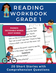 Reading Workbook Grade 1