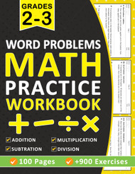 Word Problems Math Workbook For Grades 2-3 Edition Subtraction