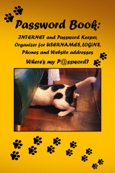 Password Book: Internet and Password Keeper Organizer for Usernames