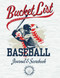 Baseball Stadium Bucket List Journal & Scorebook