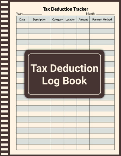 Tax Deduction Log Book