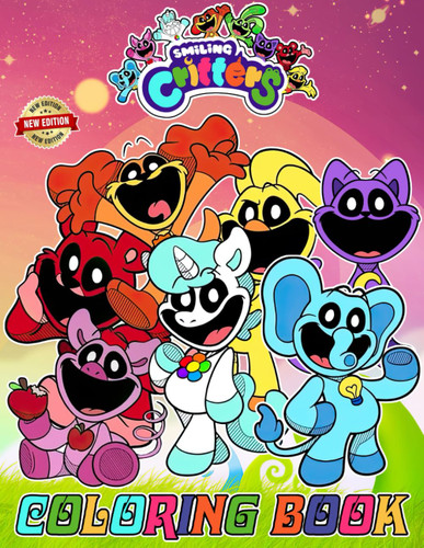Smiling's Critters Coloring Book for Teen Men Women Kid