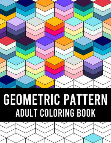 Geometric Pattern Adult Coloring Book