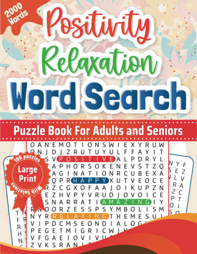 Positivity Relaxation Word Search