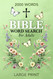 Bible Word Search Large Print: Inspiring Christian Wordfind Puzzles