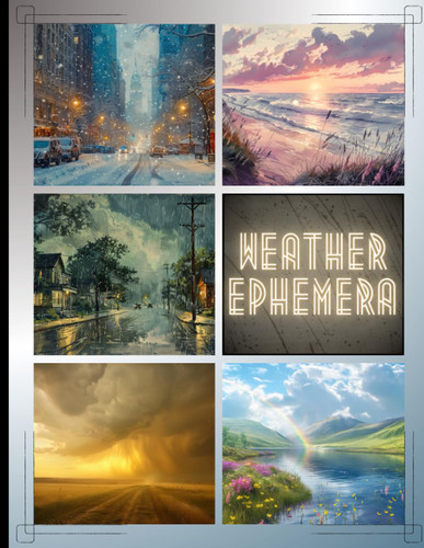 Weather Ephemera: Spring Summer Fall and Winter Seasons Images for