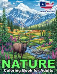 Nature Coloring Book for Adults