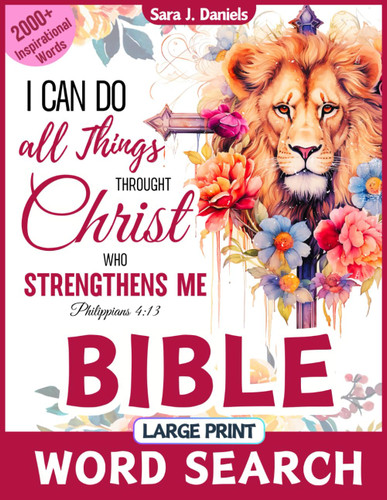 Bible Word Search Large Print Strength For Each Day