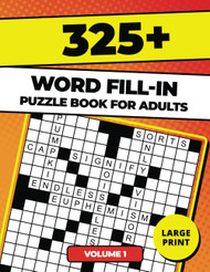 325+ Word Fill In Puzzle Book For Adults