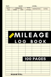 Mileage Log Book: Automobile And Truck Mileage Journal For Business