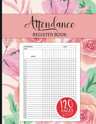 Attendance Register Book: attendance Tracker with 30 Names Per Page