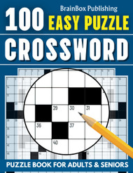 100 Easy Puzzle Crossword Puzzle Book For Adults & Seniors