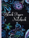 Black Paper Notebook for White Ink - Wide Ruled