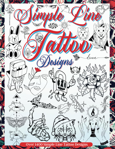 Simple Line Tattoo Designs