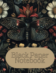 Black Paper Notebook - Perfect for White Ink - College Ruled
