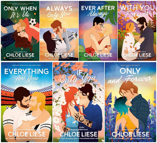 The Bergman Brothers Series 7 Books Set - Only When It's Us Always