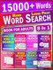Large Print Word Search Book For Adults