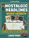 Nostalgic Headlines Word Search