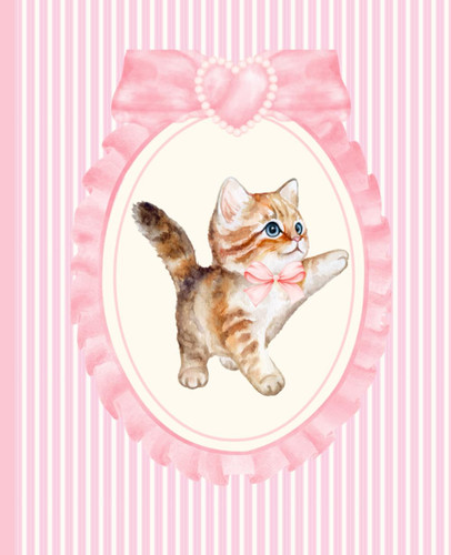 Cat Notebook for Girls