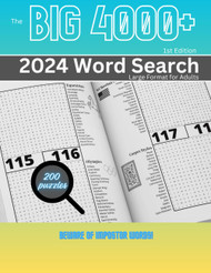 The BIG 4000+ 2024 Word Search for Adult: 200 Topic Word Search