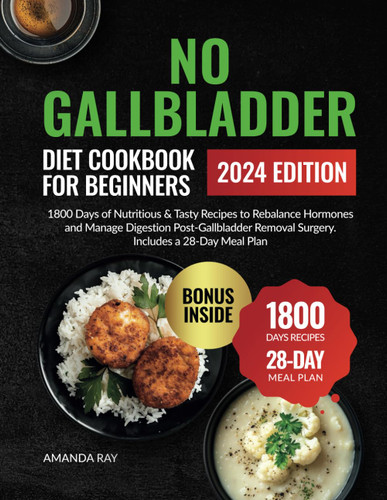 No Gallbladder Diet Cookbook for Beginners